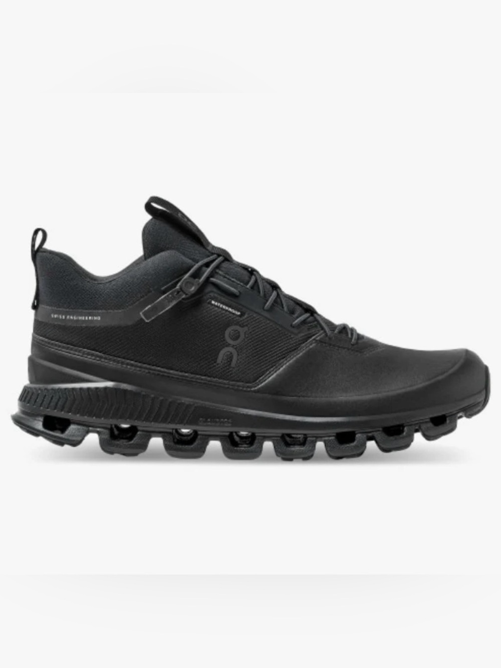 On Running Waterproof Women’s Athletic Shoe - Black